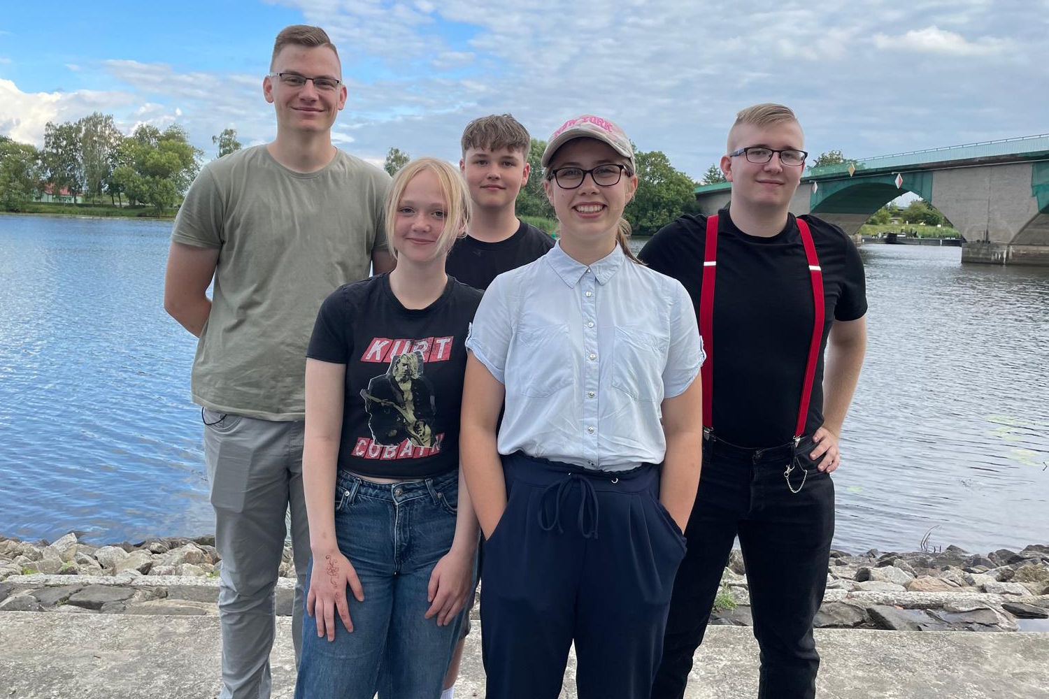 Gruppenfoto des Kinder- und Jugendrats